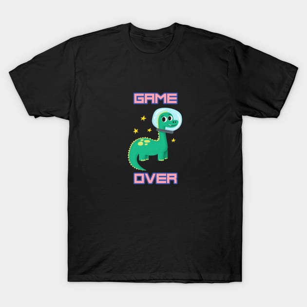 Game Over T-Shirt by serjbondjazz